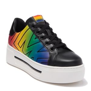 Michael Kors Ashlyn Rainbow Platform Sneakers